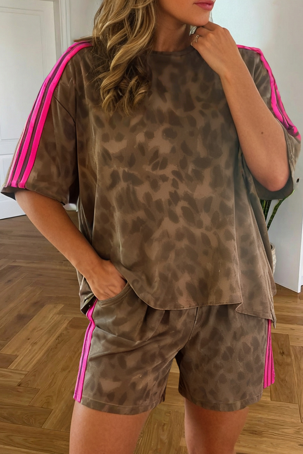 Keely Leopard Print Set