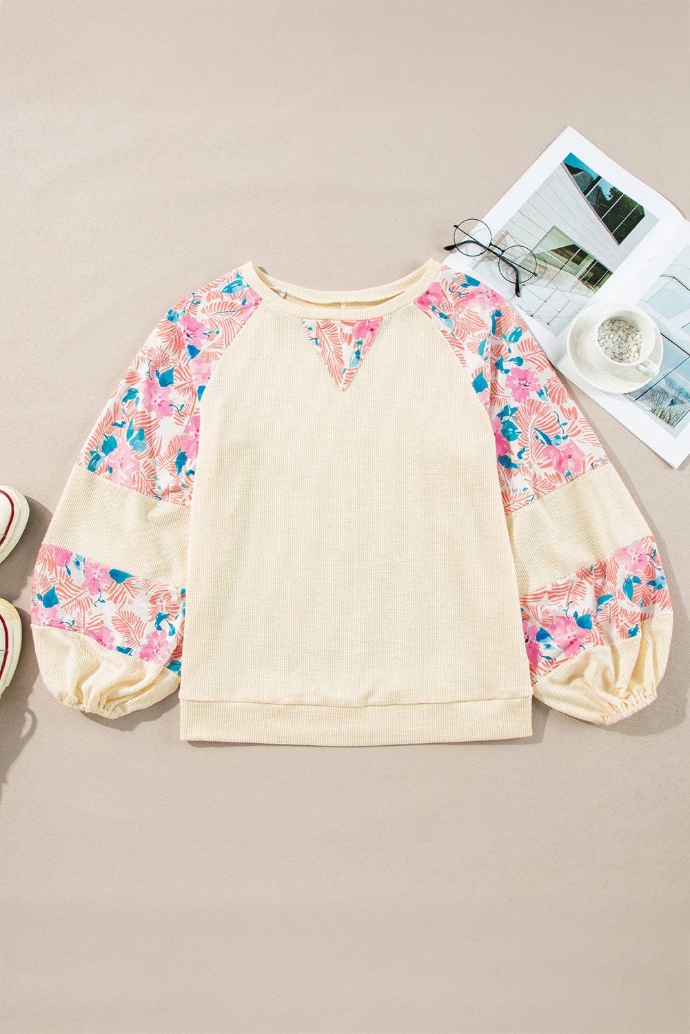 Eve Floral Patchwork Blouse