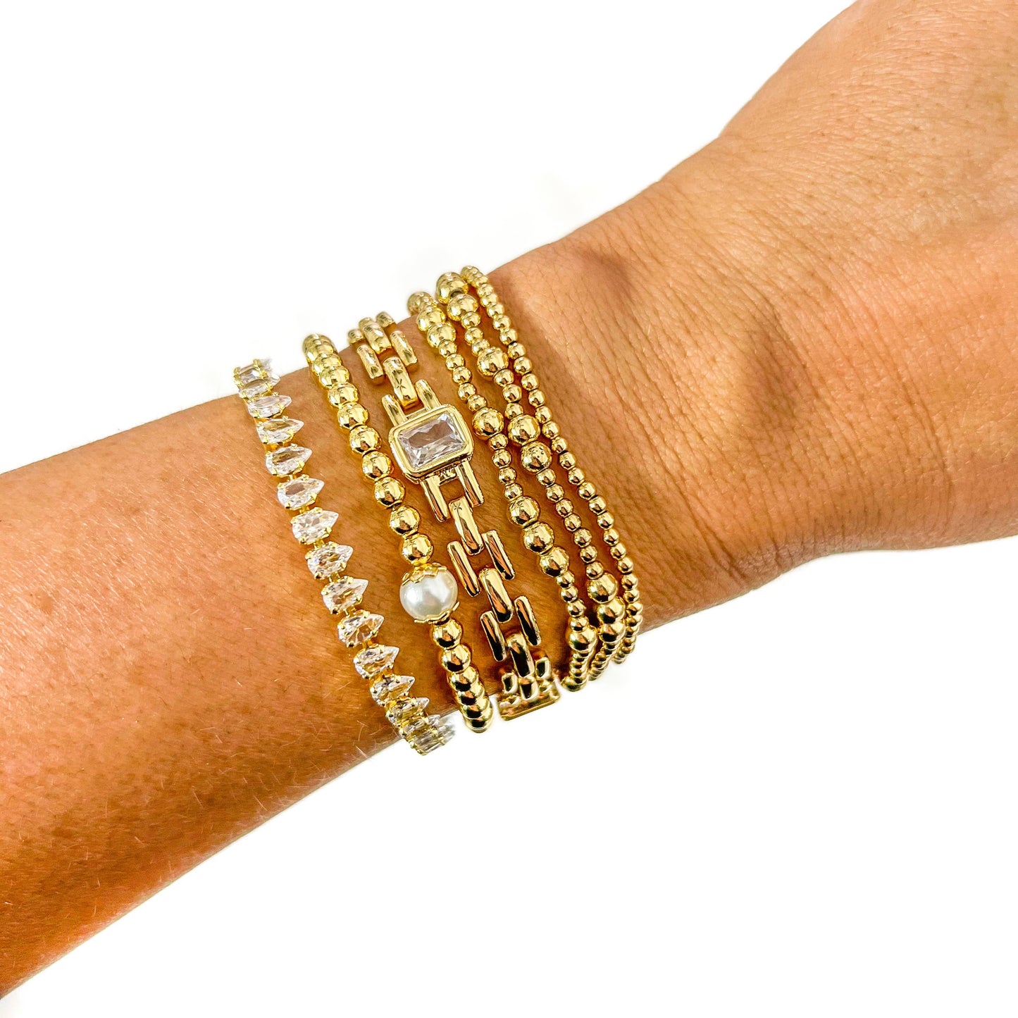 Pear Tennis Bracelet