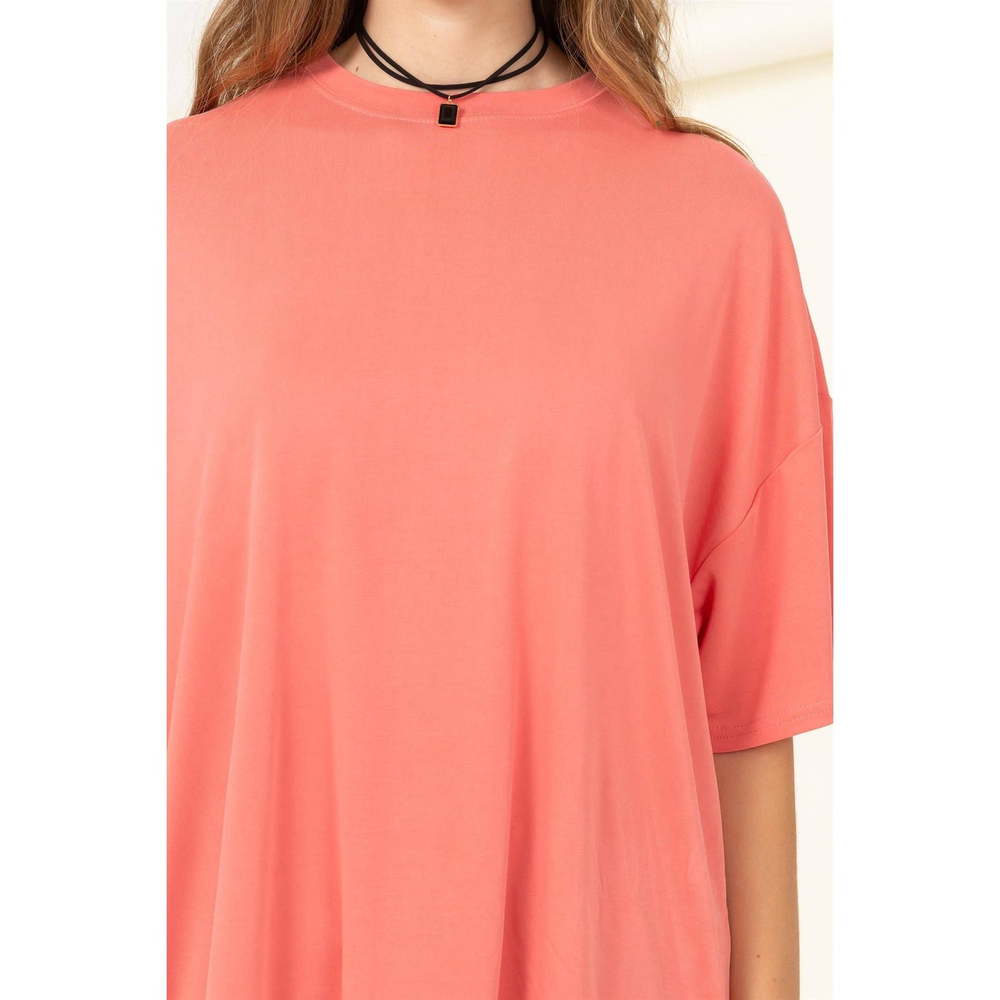 Rose Oversized Top