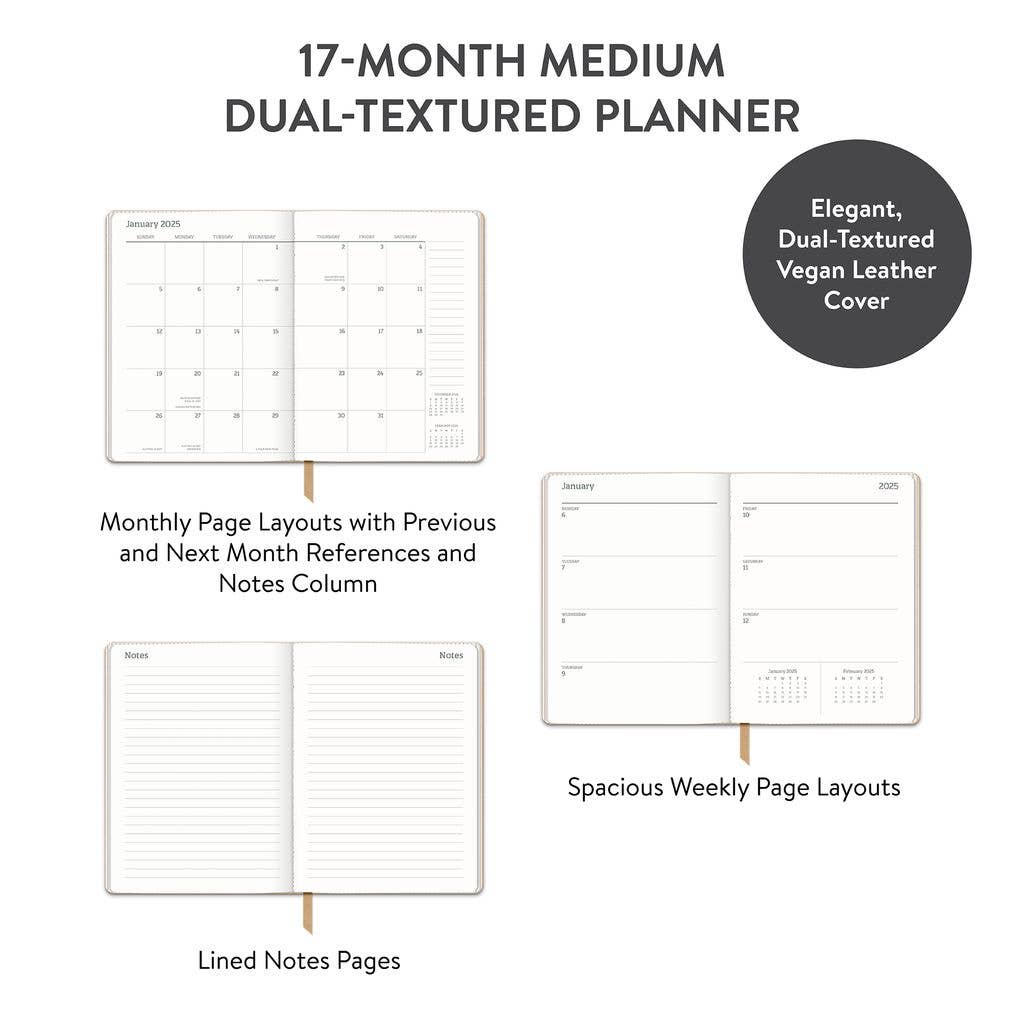 2025 Leaves on Hazelnut Planner