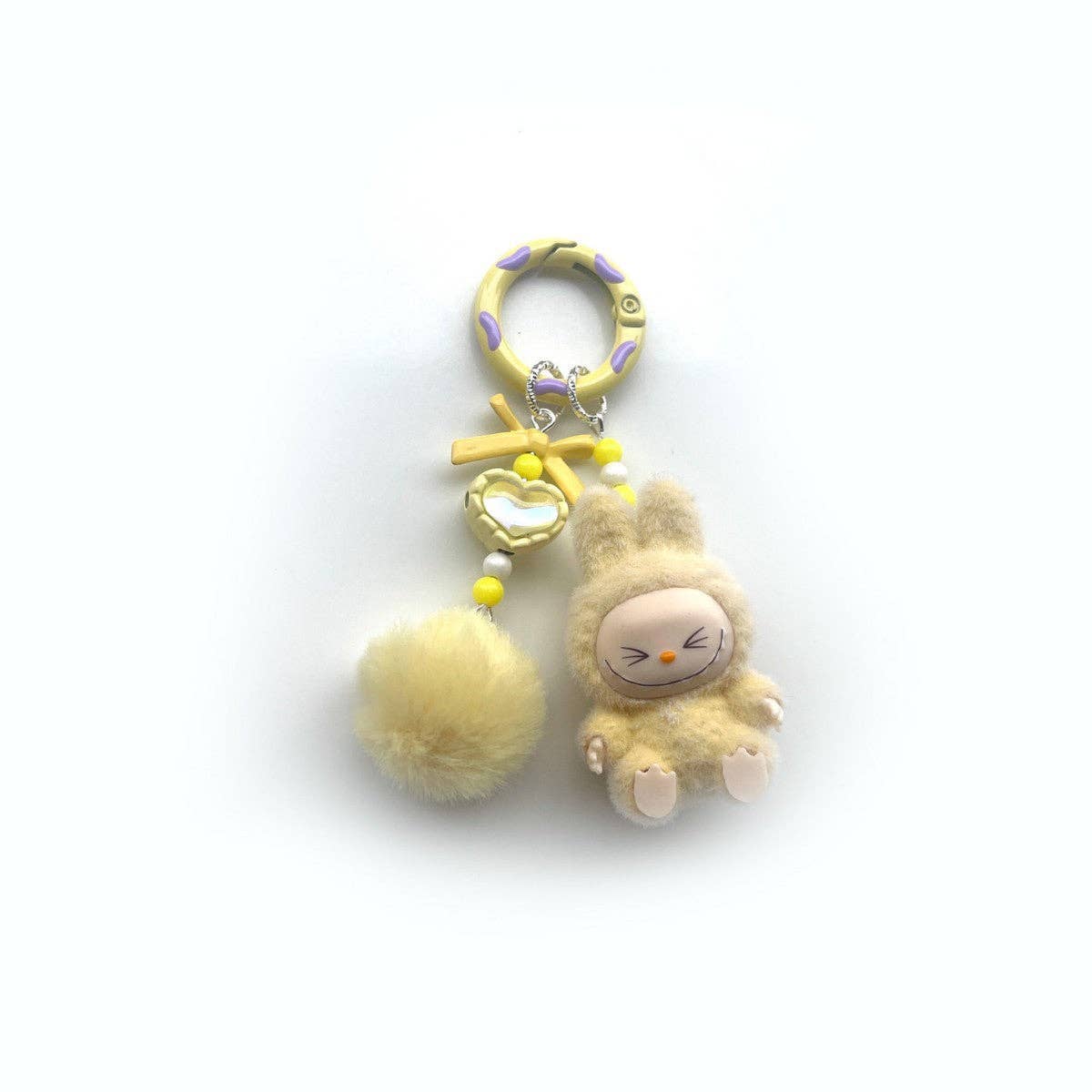 Labubu Keychain - Macaron Pink