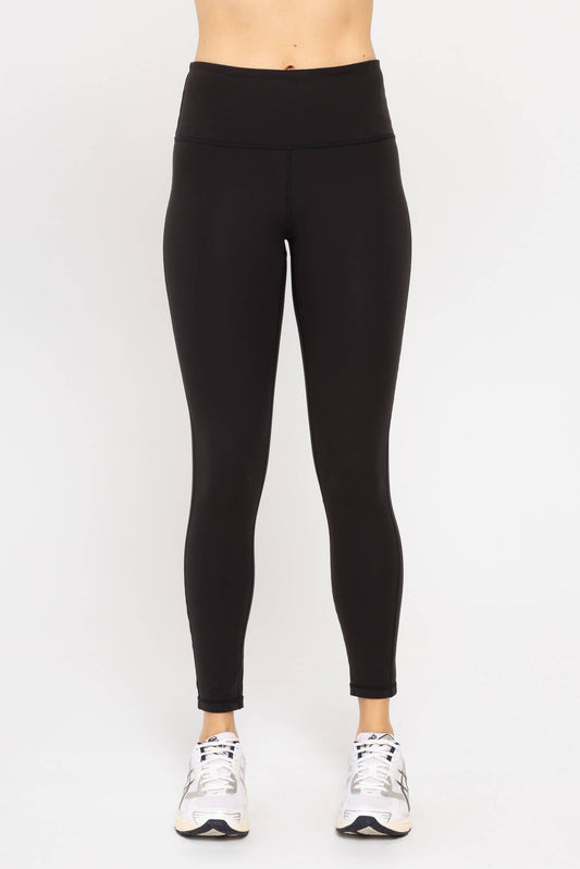 Kat Solid Leggings - Black