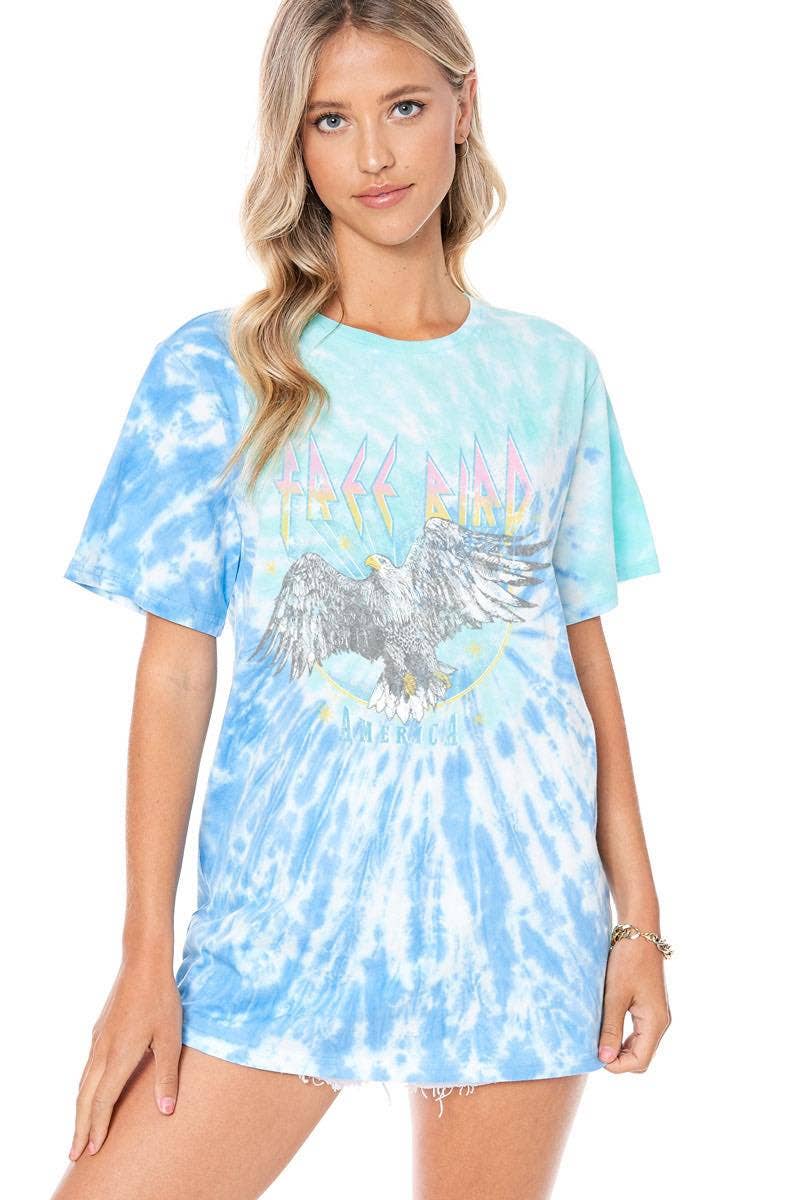 Free Bird Vintage Graphic Top