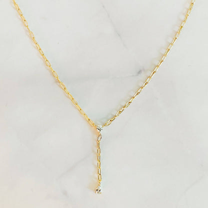 Drop The Tear Chain Necklace