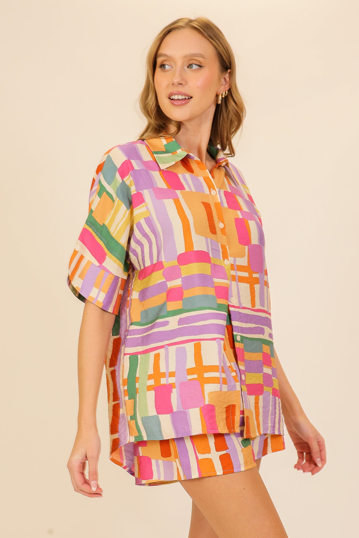 Eliza Button Up Top