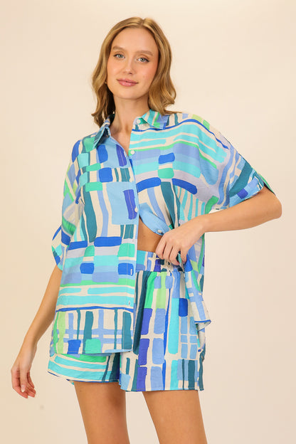 Nila Button Up Set