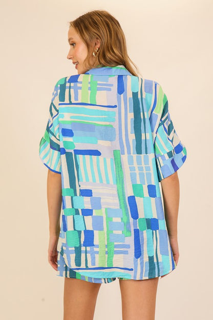 Nila Button Up Set
