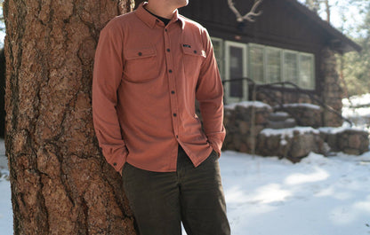 Men's Flex Flannel Rust