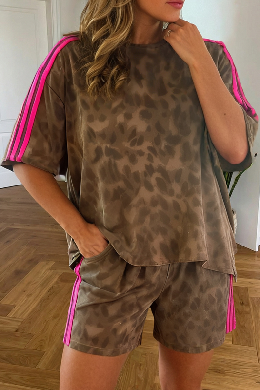 Keely Leopard Print Set