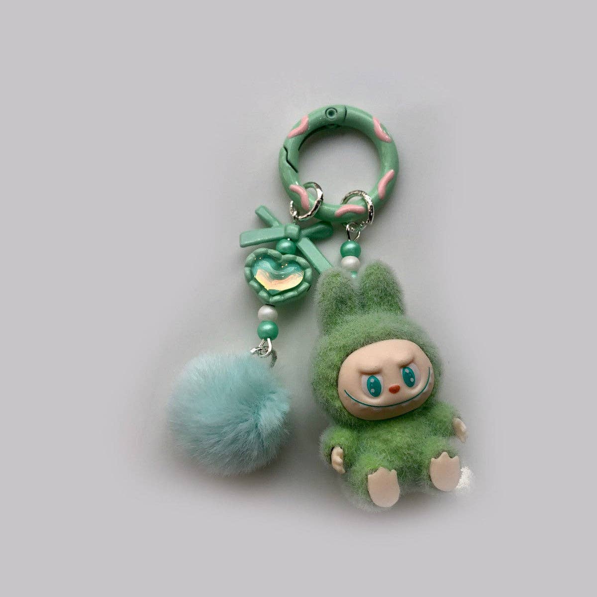 Labubu Keychain - Macaron Pink