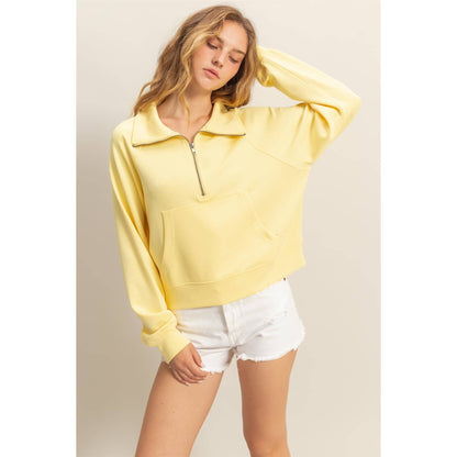 Ivy Yellow Sweatshirt