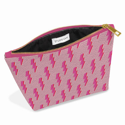 Charged Up Clutch Cosmetic Pouch