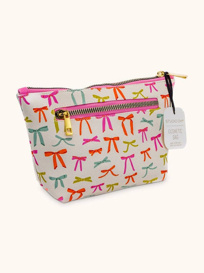 Bow Clutch Cosmetic Pouch