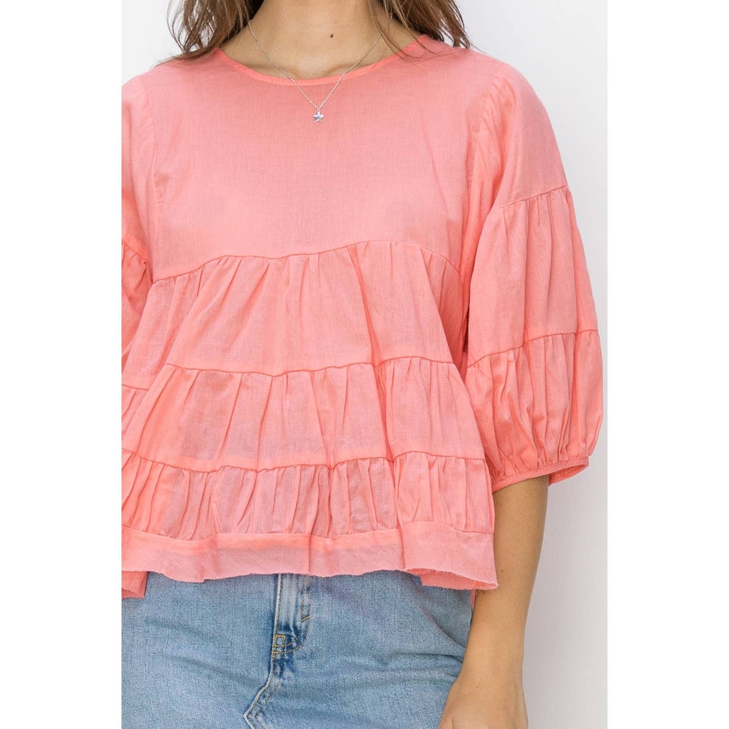 Ellis Babydoll Blouse