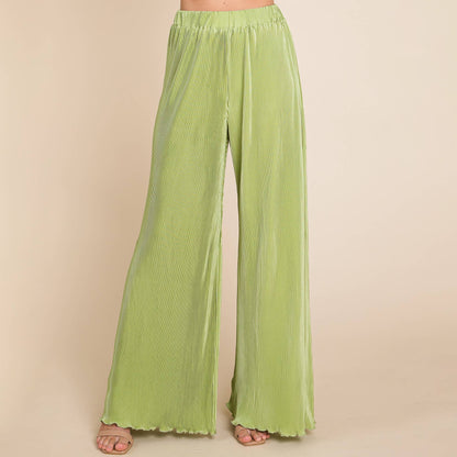 Olivia Pleated Backless Set