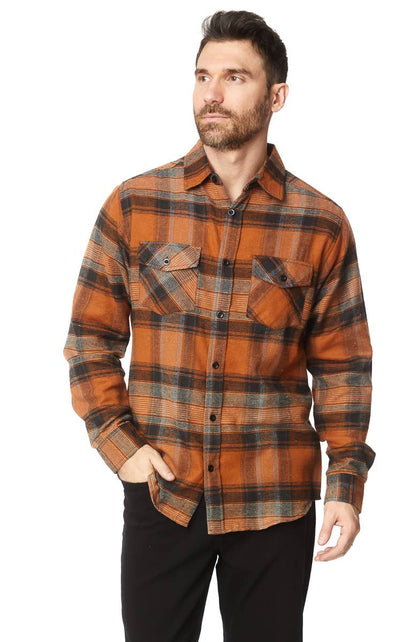 Men's Flannel Button Up