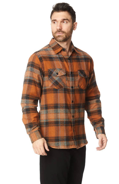 Men's Flannel Button Up