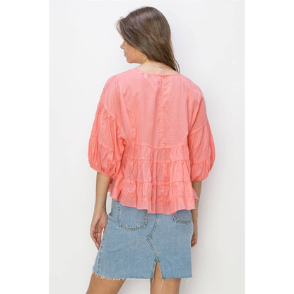 Ellis Babydoll Blouse