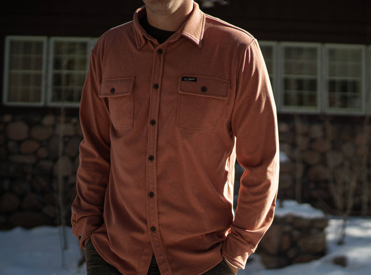 Men's Flex Flannel Rust