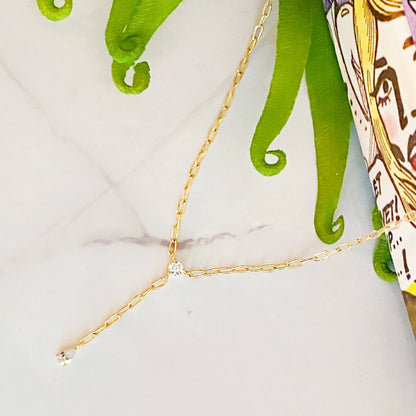 Drop The Tear Chain Necklace