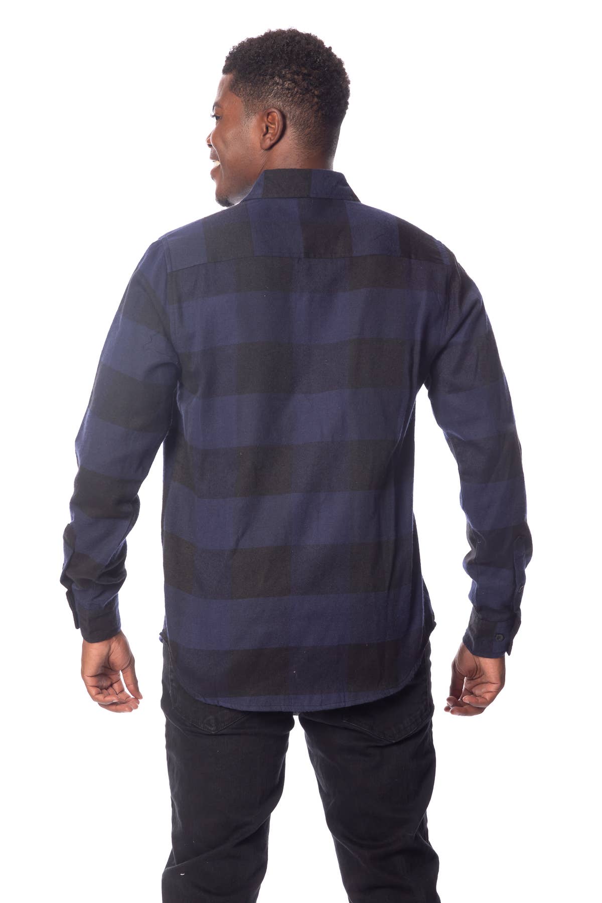 Men's Plaid Flannel Button Up