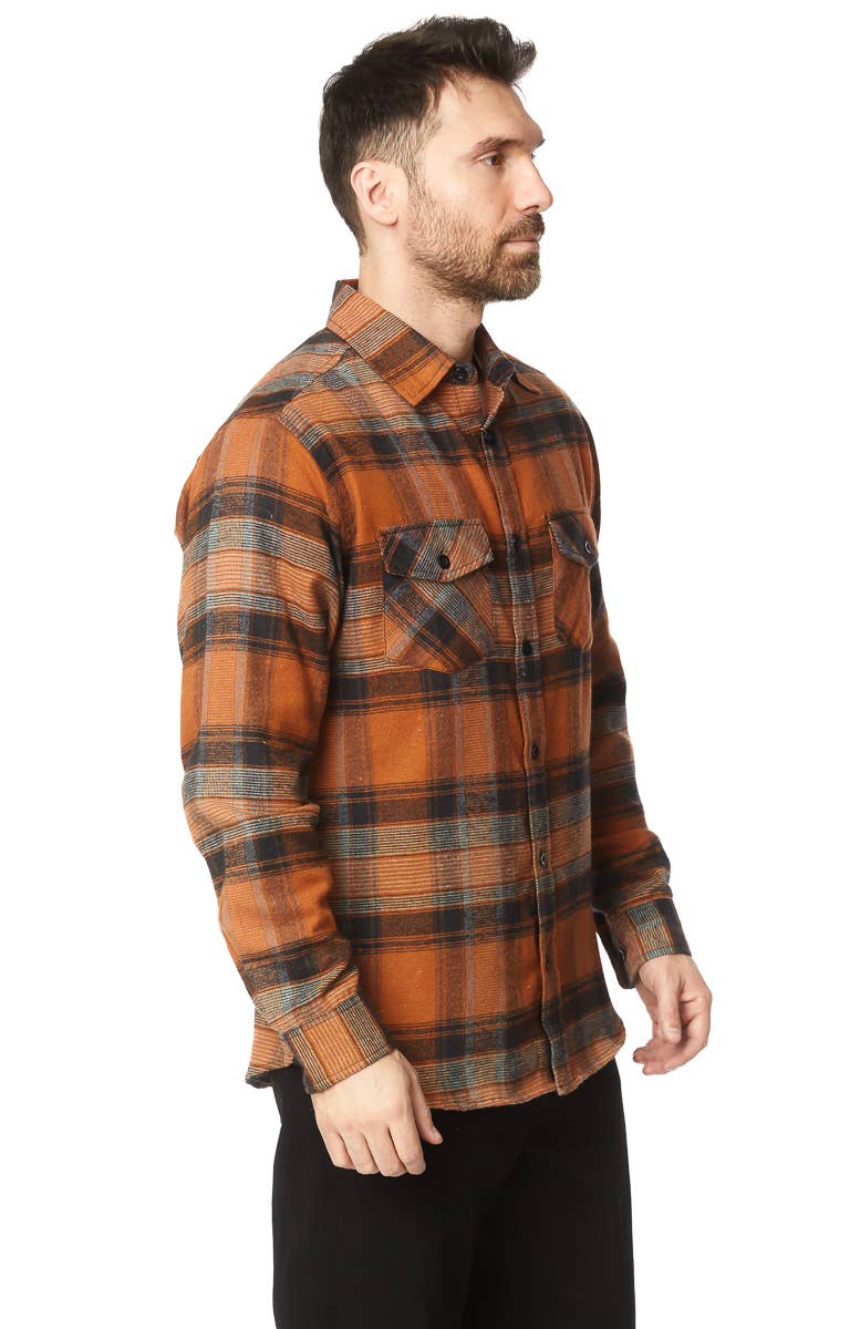 Men's Flannel Button Up