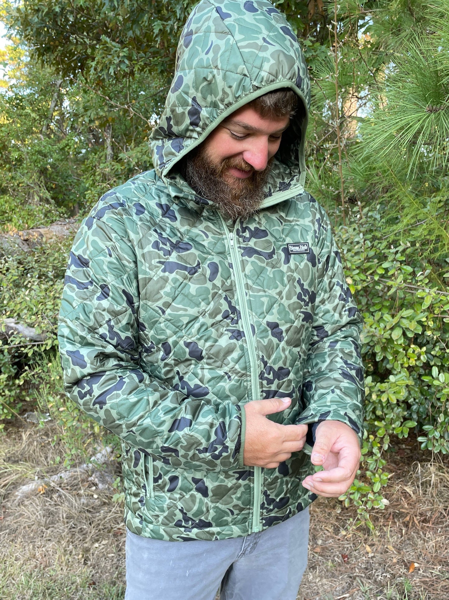 Duck Camo Puffer Jacket