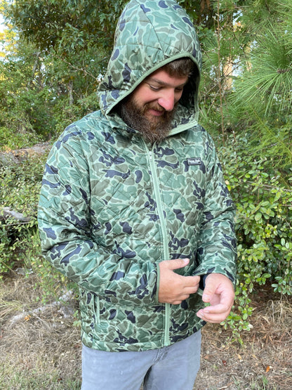 Duck Camo Puffer Jacket