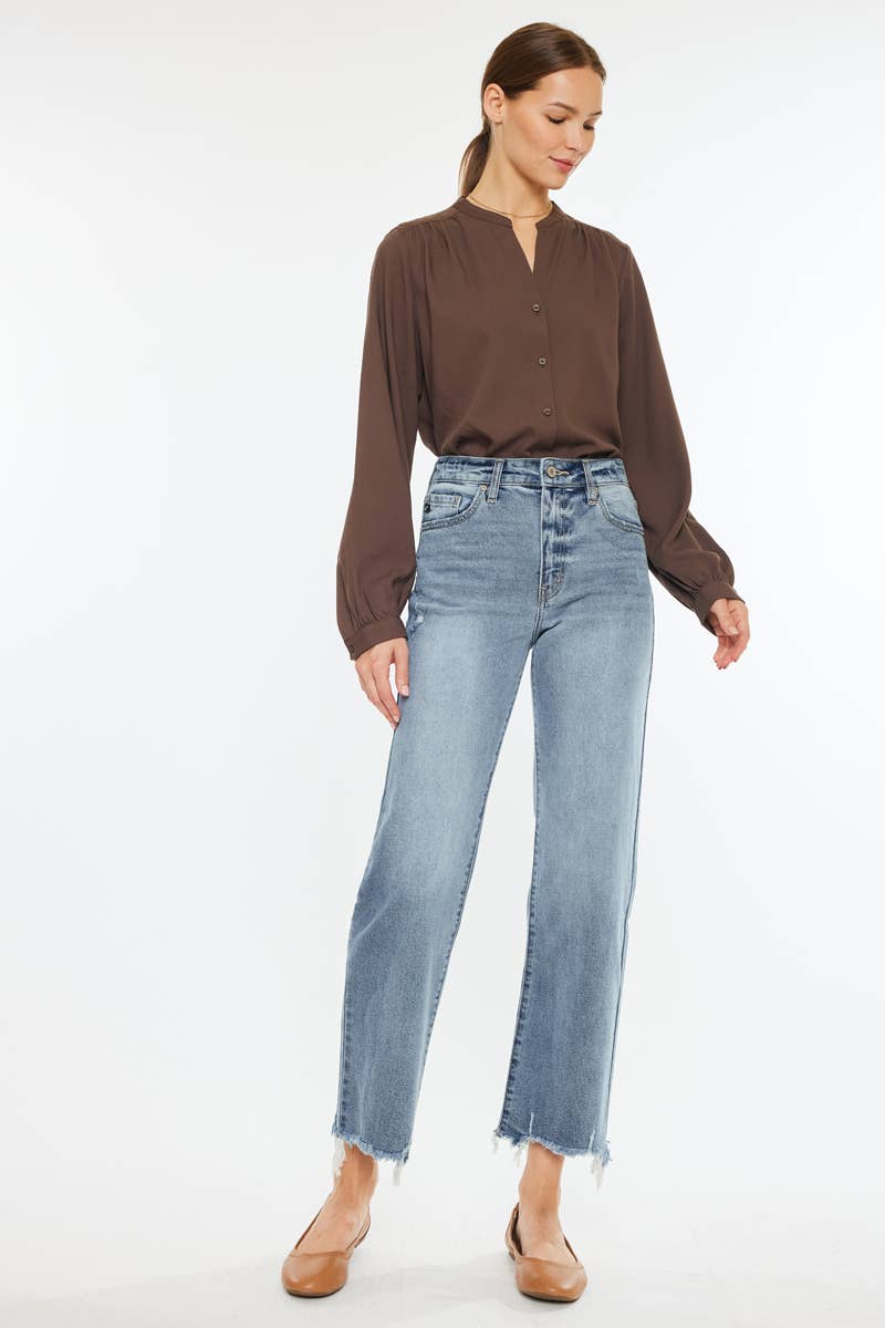 High Rise Denim Jeans