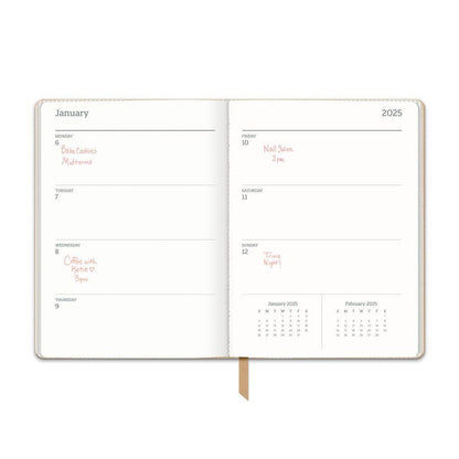 2025 Leaves on Hazelnut Planner