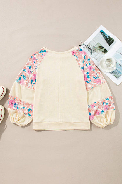 Eve Floral Patchwork Blouse