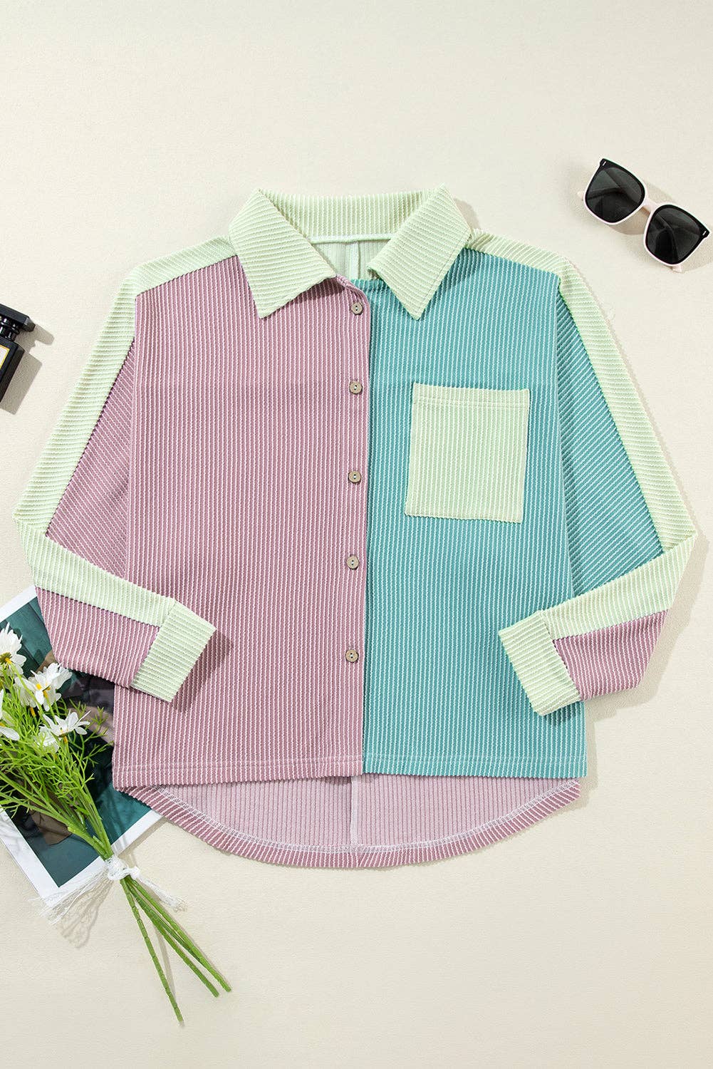 Lola Colorblock Shacket