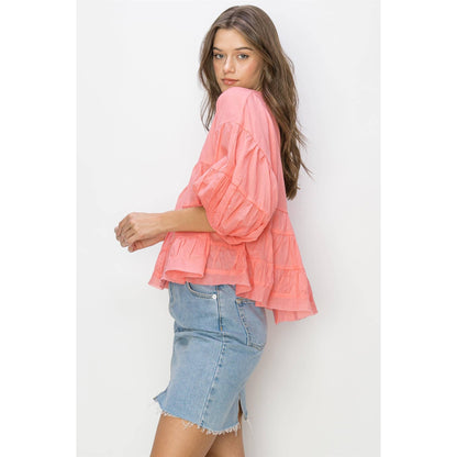 Ellis Babydoll Blouse