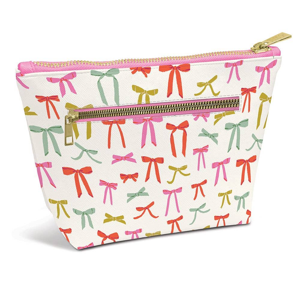 Bow Clutch Cosmetic Pouch