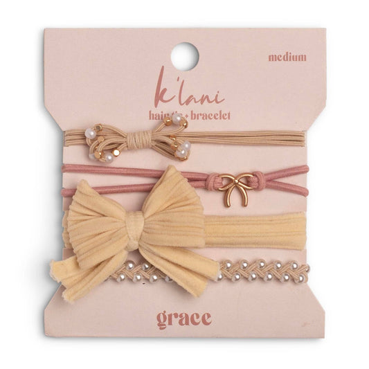 Grace- Hair + Wrist Band Set