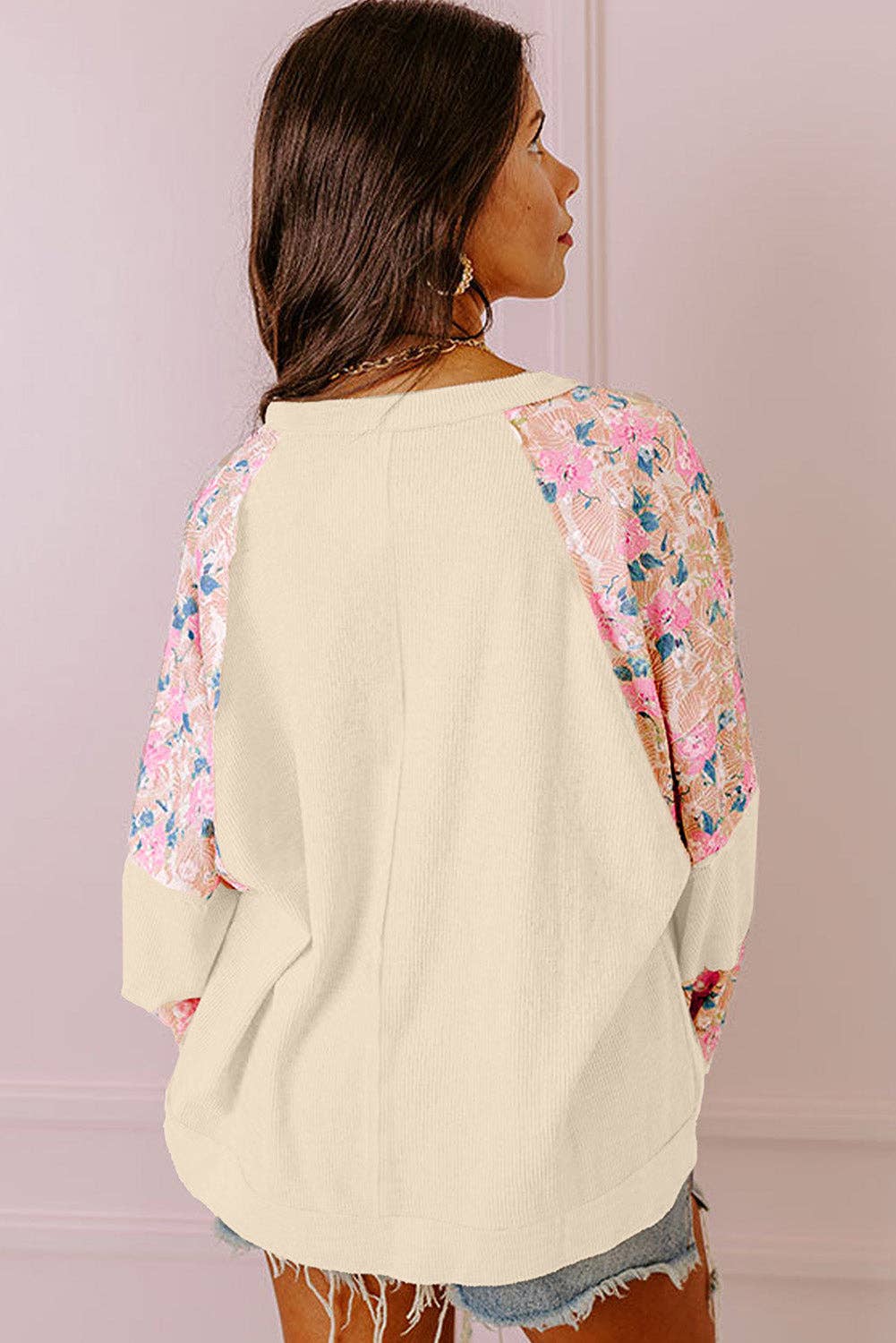 Eve Floral Patchwork Blouse