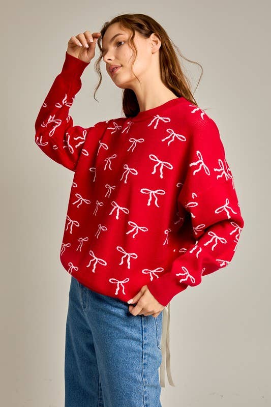 Morgan Bow Sweater