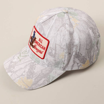 All American Cowgirl Camo Cap