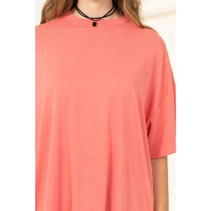 Rose Oversized Top