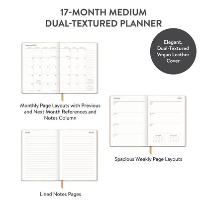 2025 Leaves on Hazelnut Planner