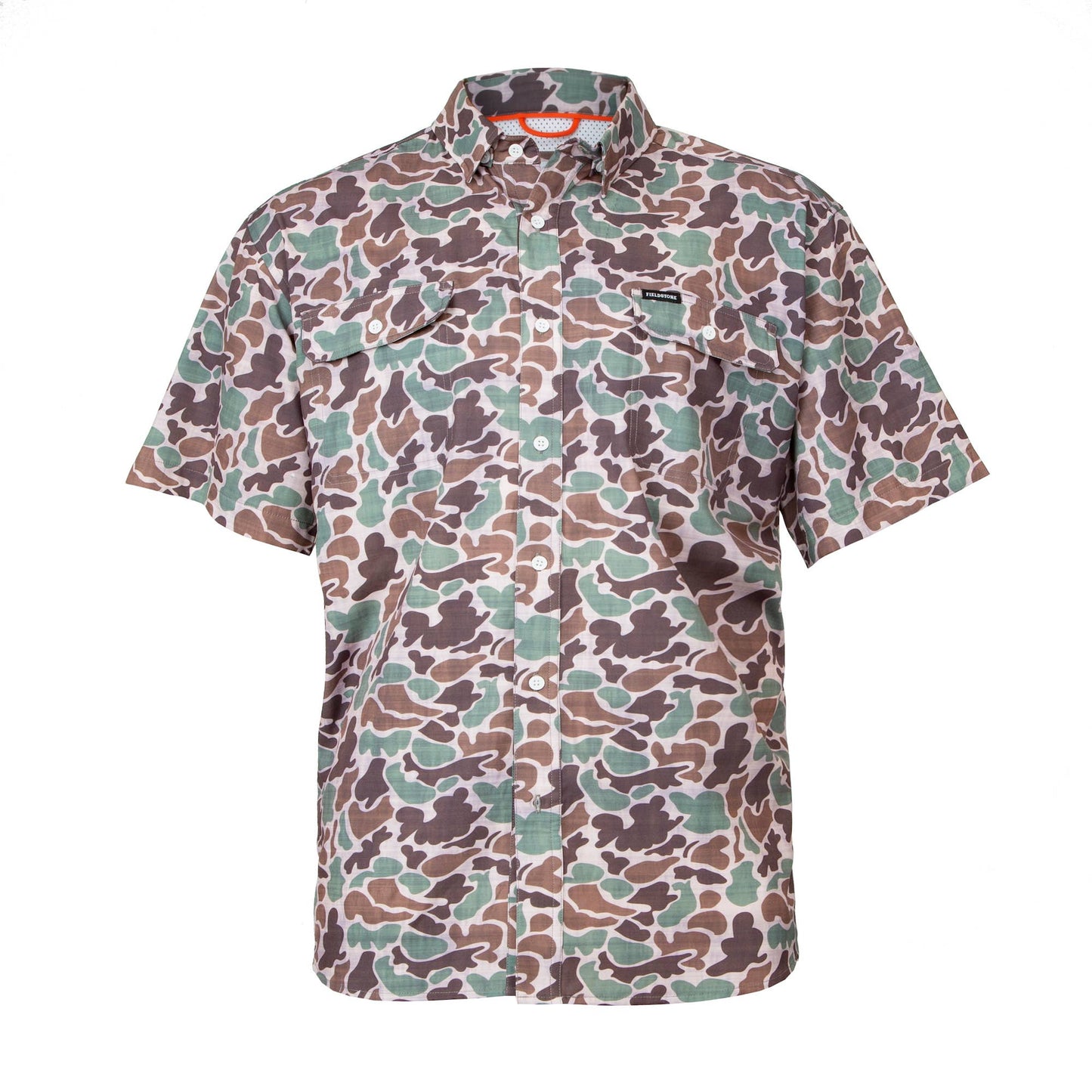 Camo Button Down