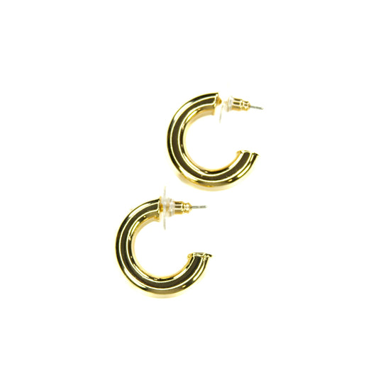 Gold Chunky Hoop Earrings