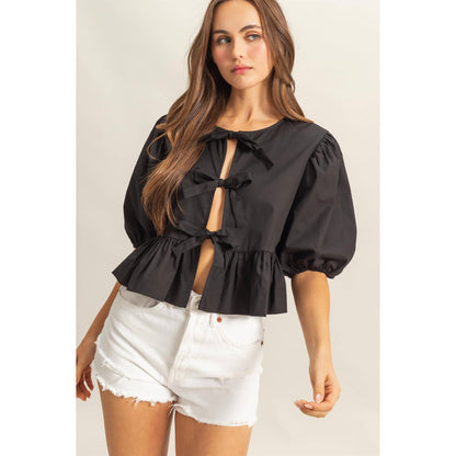 Lexi Ribbon Top
