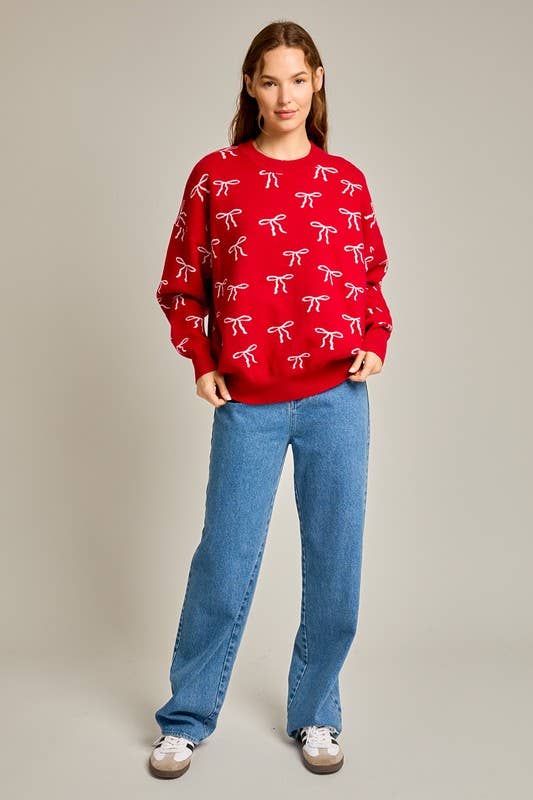 Morgan Bow Sweater