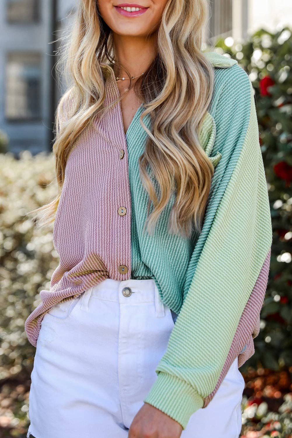 Lola Colorblock Shacket